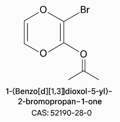 1-(Benzo[d][1,3]dioxol-5-yl)-2-bromopropan-1-one